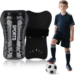 GENERICO - 1 Par Espinilleras De Fútbol Para Niños Para ​​Correr Fitness