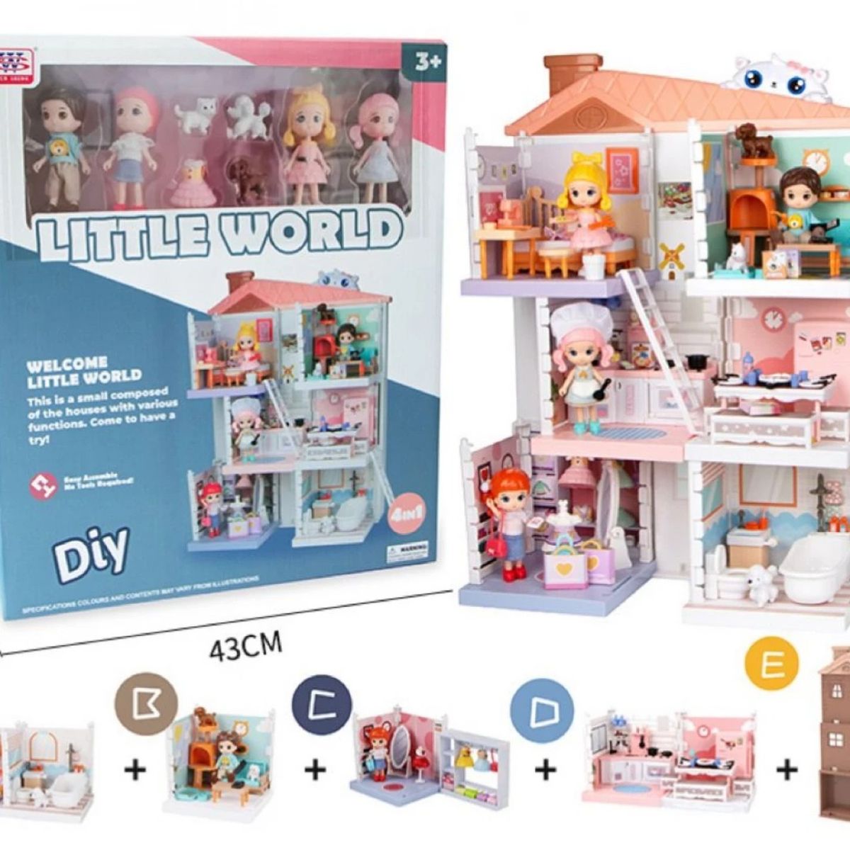 GENERICO - CASA DE PRINCESA JUGUETE