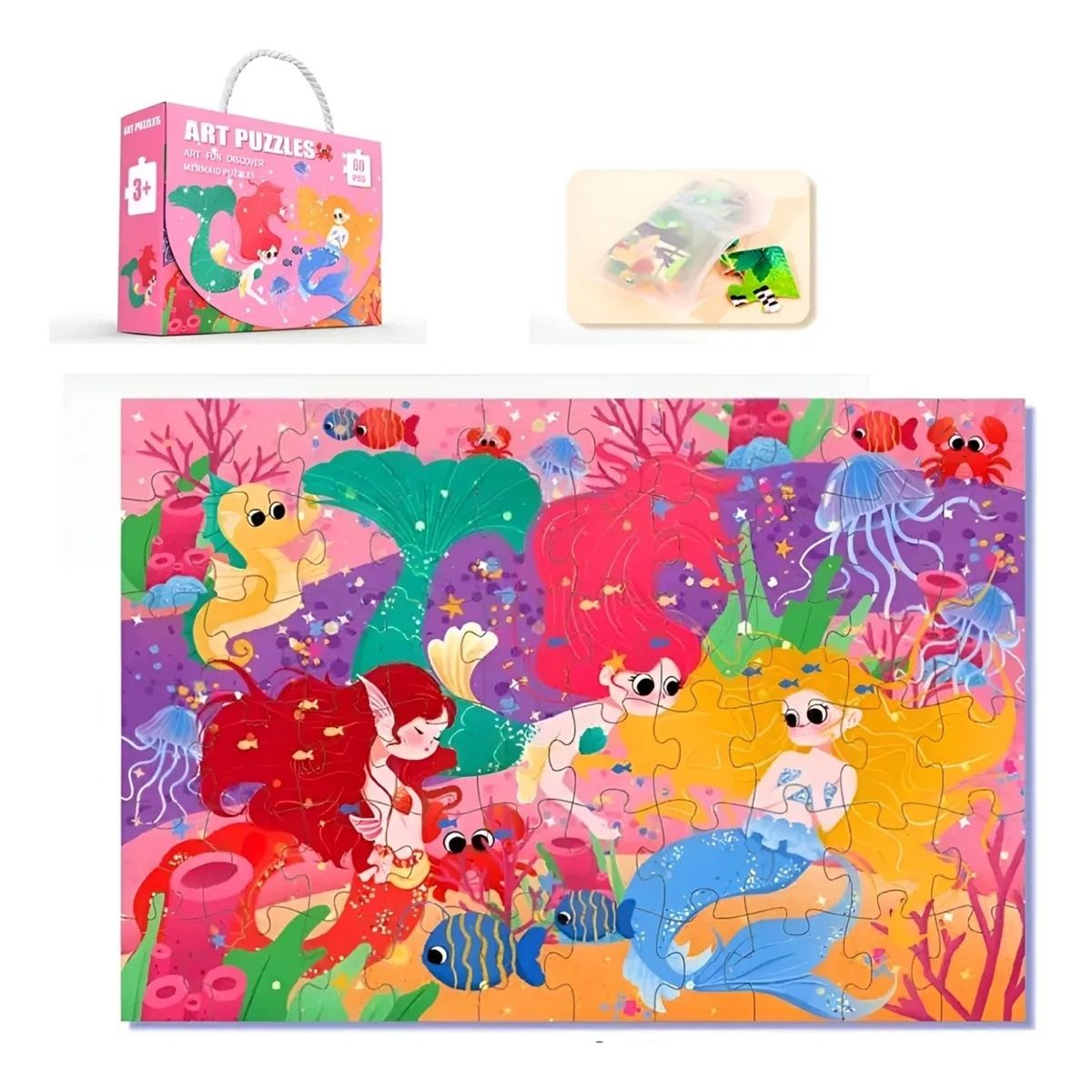 GENERICO - PUZZLE 60 PIEZAS SIRENA