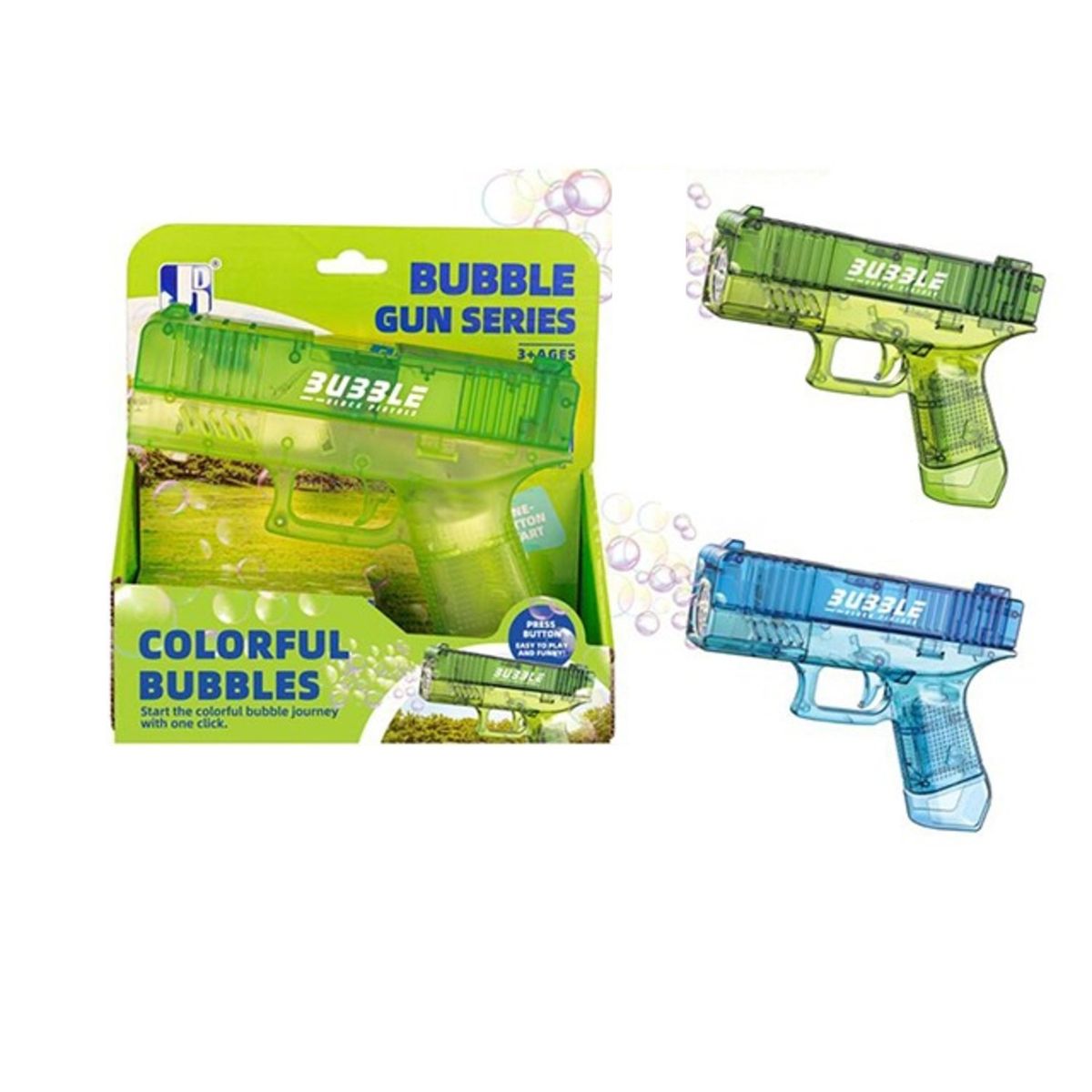 GENERICO - PISTOLA BURBUJA 6 HORIFICIOS