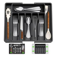 Organizador Cubiertos Expandible,cubertero 8 Compartimentos