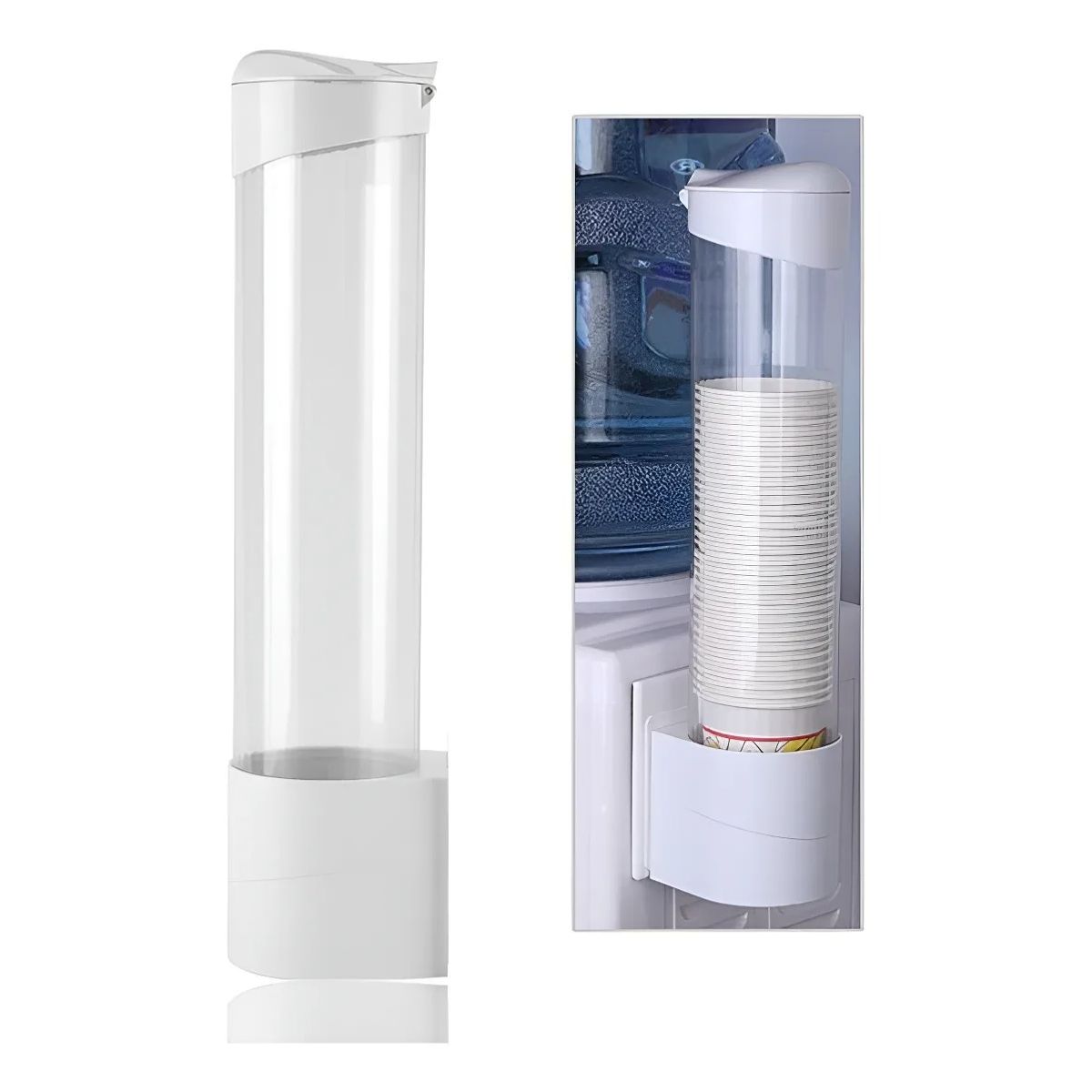 GENERICO - Dispensador De Vasos Desechables Porta Vasos