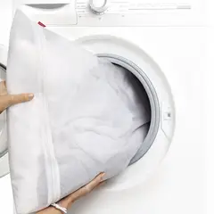 RAYEN - Bolsa para Lavadora con Cierre y Lazo de Seguridad, Tamaño 55 × 80 cm