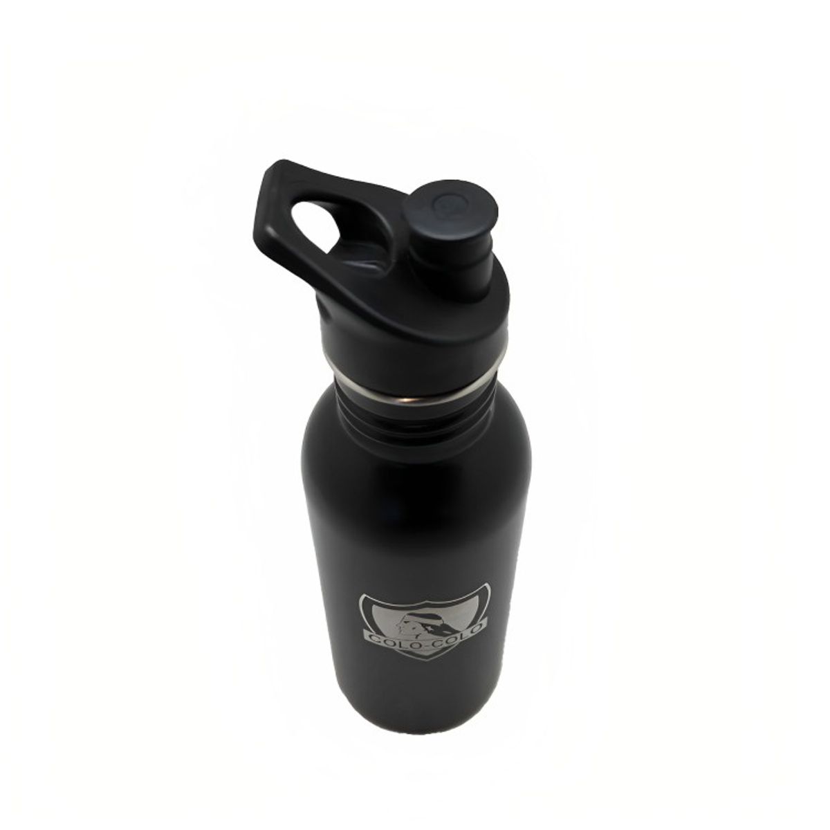 COLO COLO - Botella Metalica Colo Colo 600 Ml Color Negro