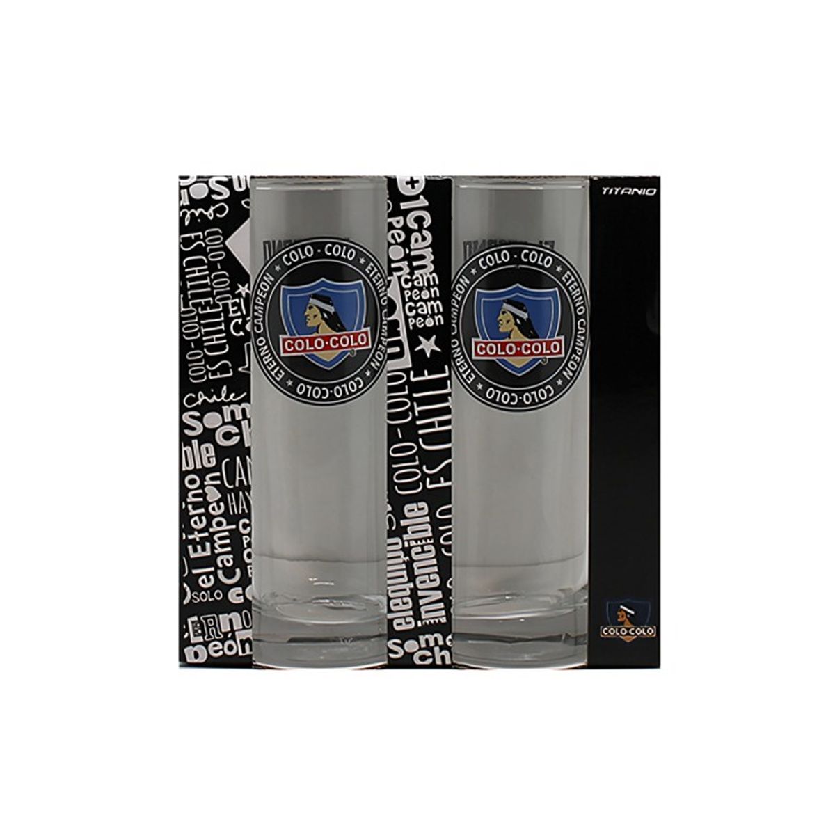 COLO COLO - SET 2 VASOS PC COLO COLO