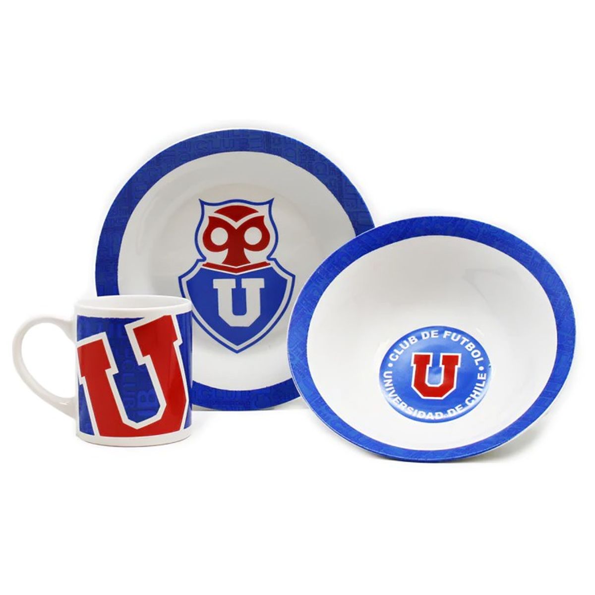 U DE CHILE - SET DESAYUNO UNIVERSIDAD DE CHILE