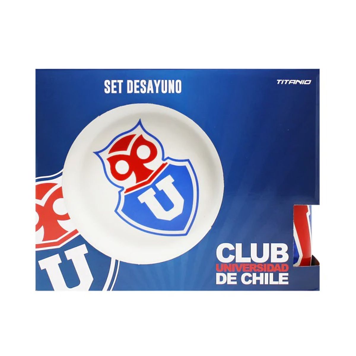 U DE CHILE - SET DESAYUNO UNIVERSIDAD DE CHILE
