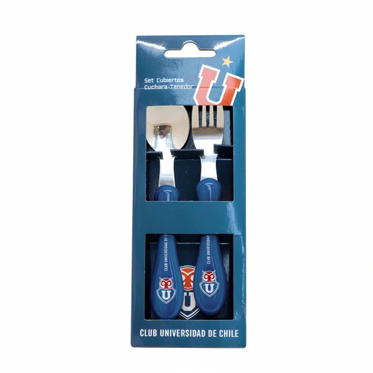 U DE CHILE - SET CUBIERTOS UNIVERSIDAD DE CHILE