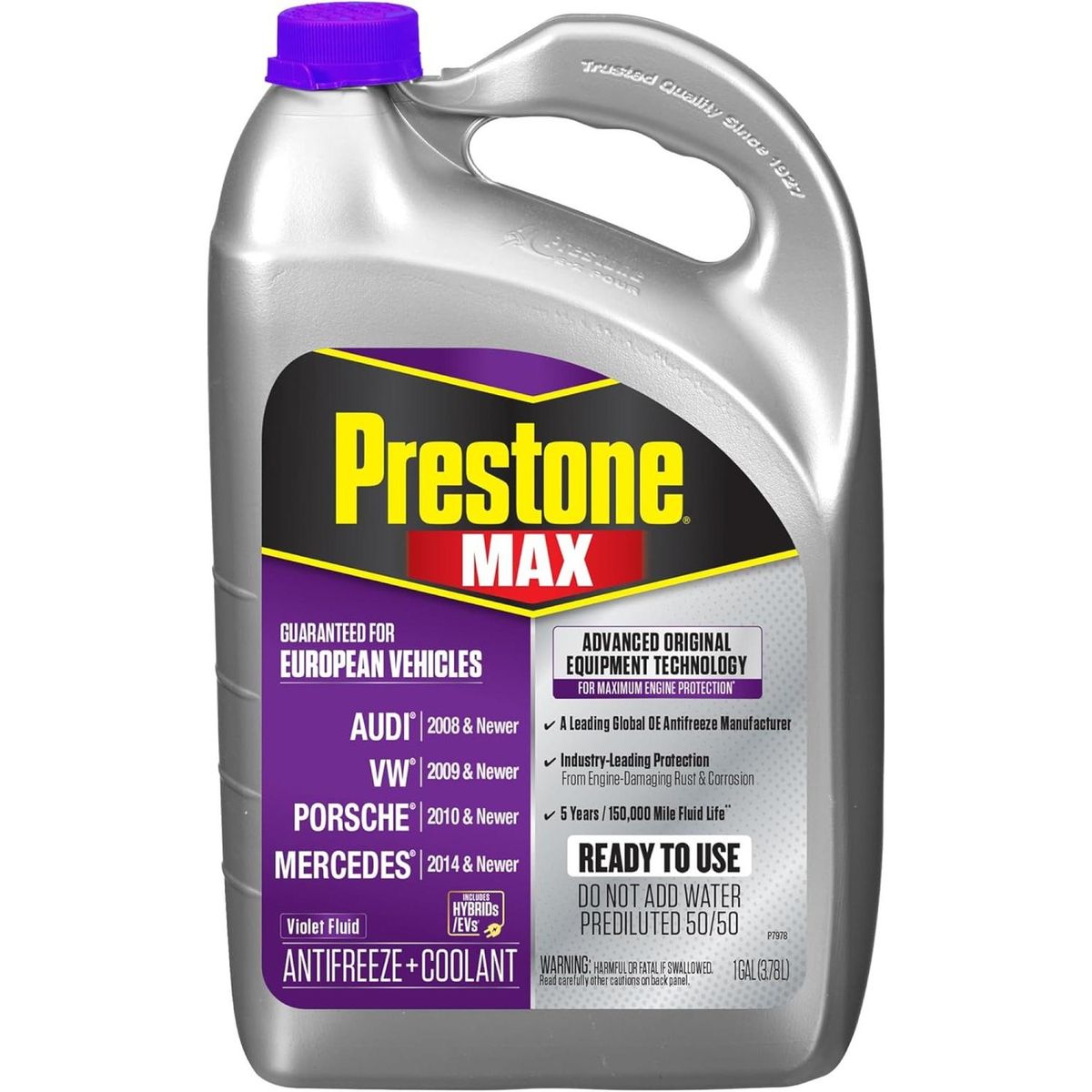 PRESTONE - Refrigerante Anticongelante Max European Violeta Prestone