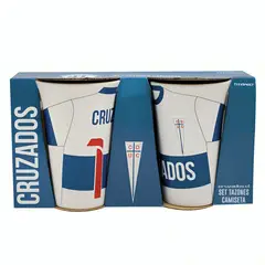 PONTIFICIA UNIVERSIDAD CATOLICA DE CHILE - SET 2 TAZONES 350ML UNIVERSIDAD CATOLICA