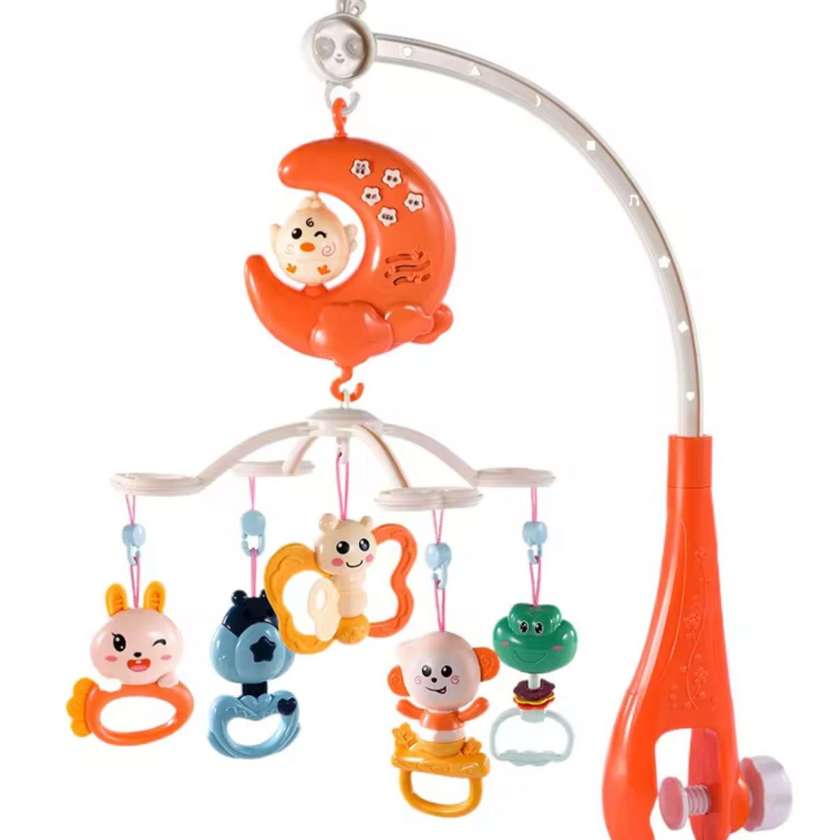 GENERICO - Movil MUSICAL para cuna bebé Con Control 2 en 1