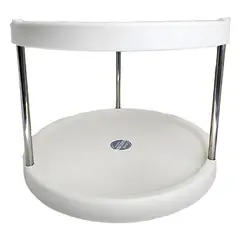 GENERICO - Organizador Estante Especiero Giratorio De 2 Niveles Cocina