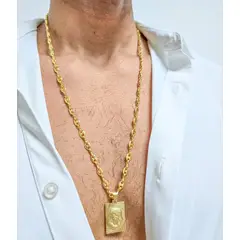 GENERICO - Conjunto Cadena y Colgante en Oro Laminado 18k