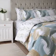 GENERICO - Set con funda de plumón 100% algodón Estiva