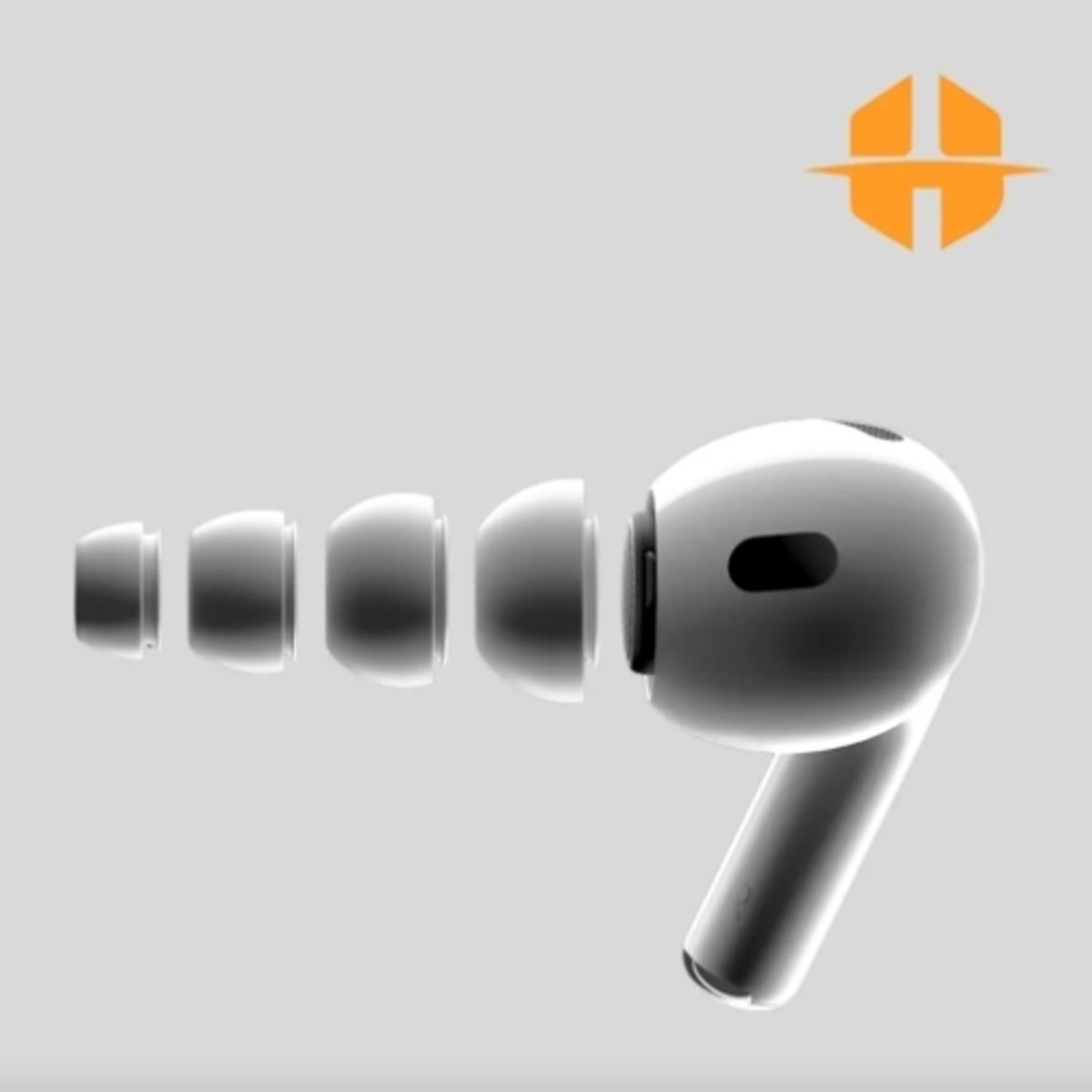 GENERICO - Auriculares Bluetooth Pro 2 de segunda generación línea premium color blanco hielo