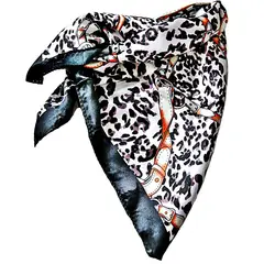 VIVAFELICIA - Pañuelo Bandana Riendas Negro