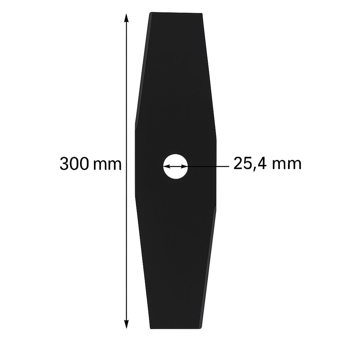 GENERICO - Cuchilla 2 Puntas Desmalezadora