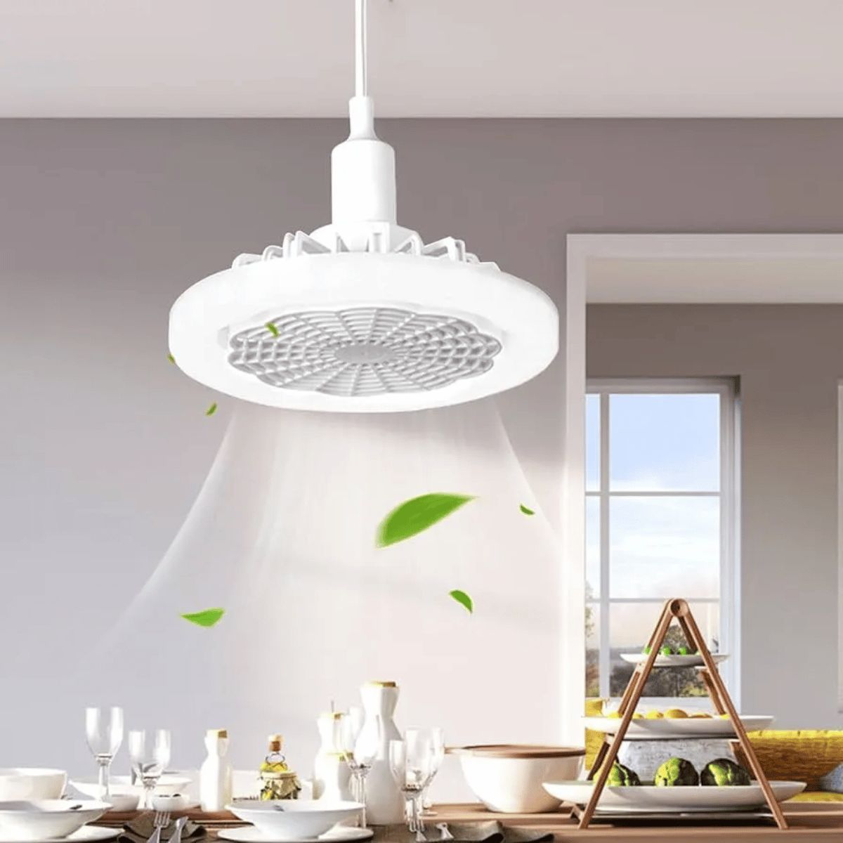 MOVI - Ventilador de Techo Tres en Uno - Máxima Eficiencia