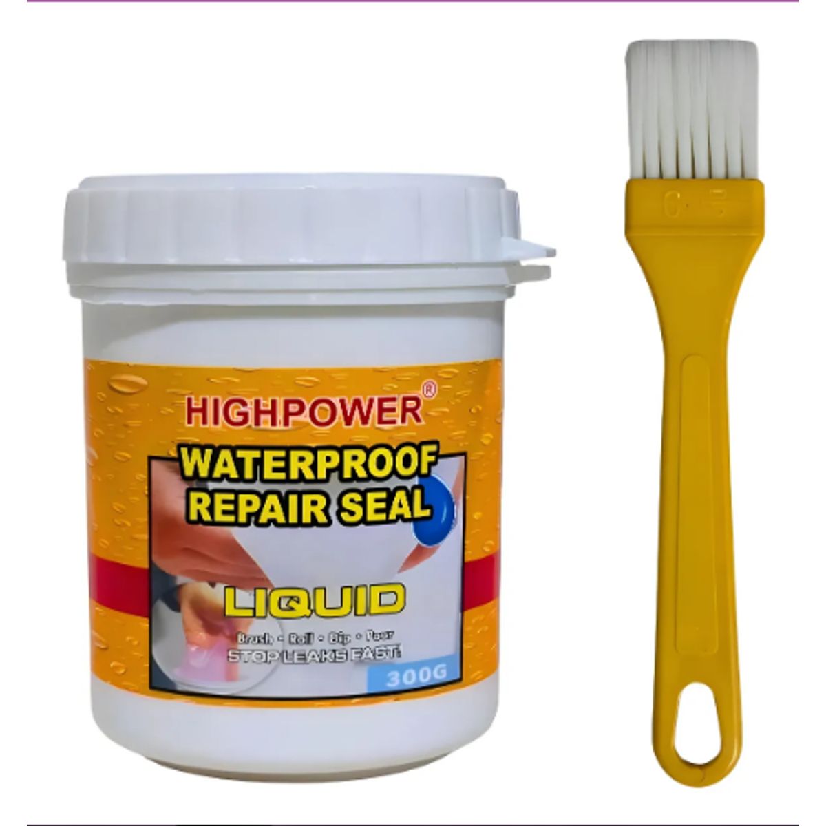 GENERICO - Sellador Tapa Goteras Grietas Fugas Impermeable Liquido
