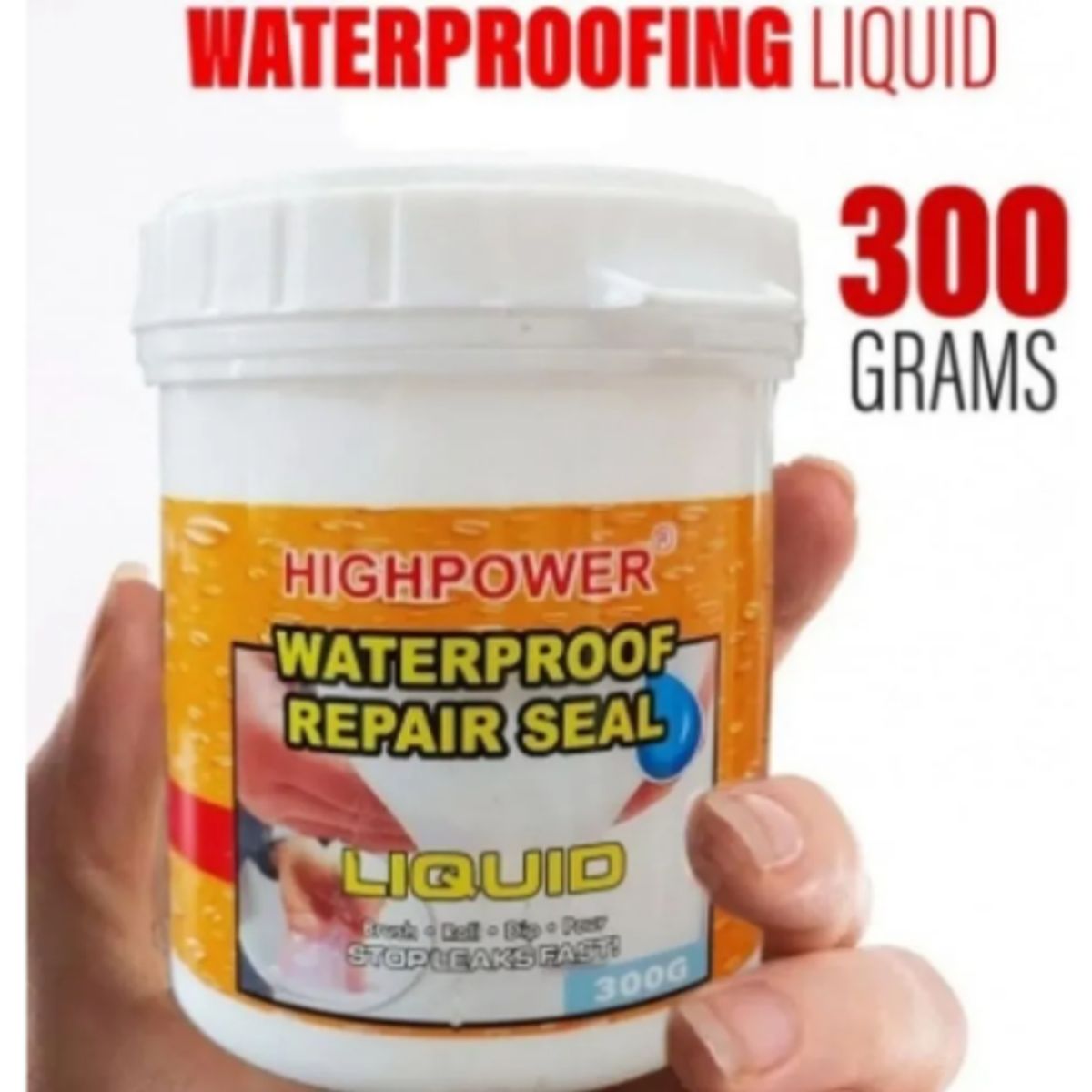 GENERICO - Sellador Tapa Goteras Grietas Fugas Impermeable Liquido