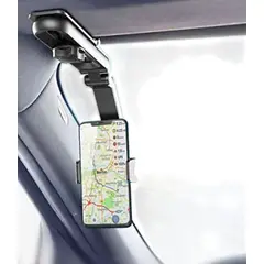 GENERICO - Soporte Auto Retrovisor Soporte Clip 2-7 Celular