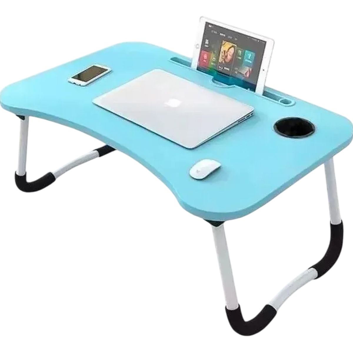 GENERICO - Mesa Cama Plegable Notebook Laptop Portátil Desayuno Bandeja