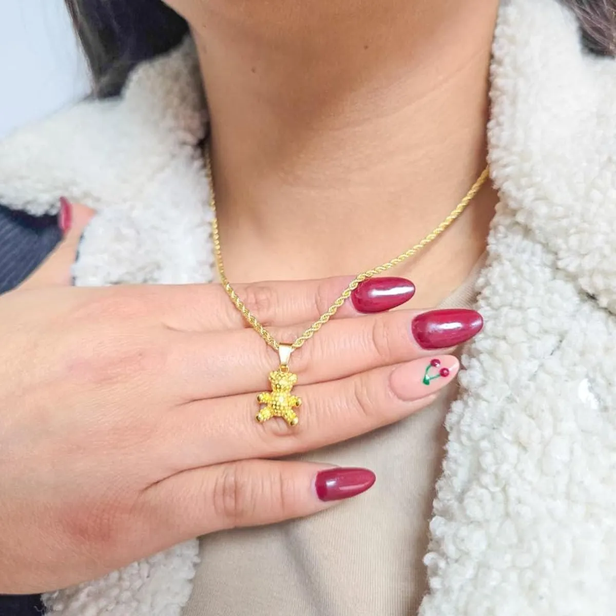 GENERICO - Conjunto Cadena y Colgante en Oro Laminado 18k