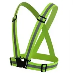 GENERICO - Arnés Elástico Con Reflectante Ajustable Bicicleta Running