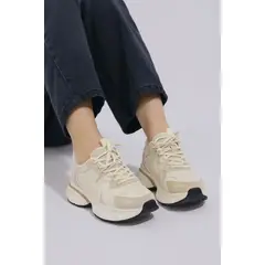 BOTELI - Zapatillas para Mujer Beige Casuales PG2460-18