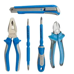 GENERICO - Set Herramientas Alicate Universal Destornillador Cartonero
