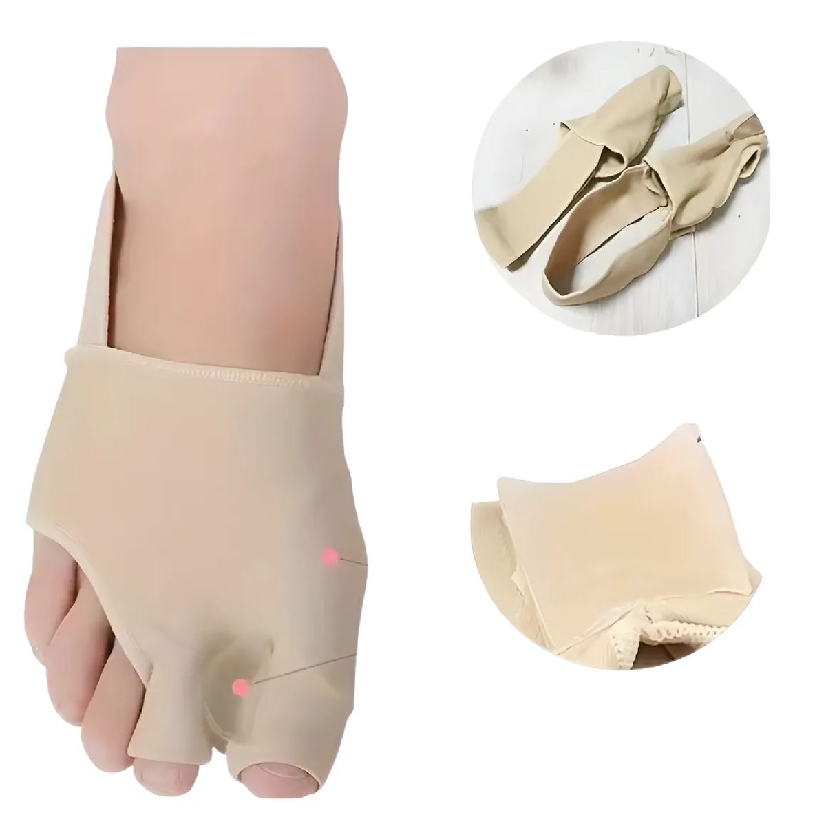 GENERICO - Corrector Y Protector De Juanetes Gel Suave Alivio Inmediat