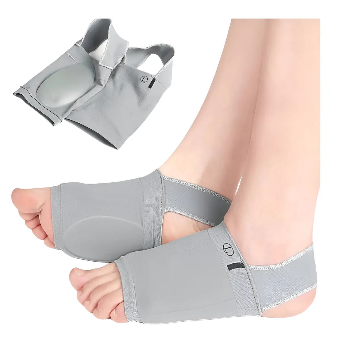 GENERICO - Calcetin Compresión Soporte De Arco Con Gel Dolor Fascitis