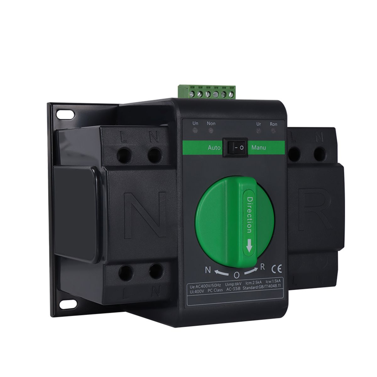 SOLIOT - Interruptor Transferencia Manual Automático 2P 63A 220V XLQ3