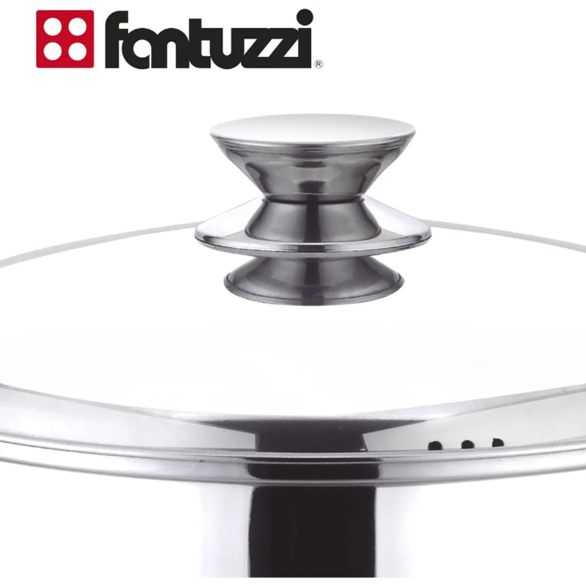 GENERICO - Batería De Cocina Fantuzzi Pavia Acero Set 6 Piezas
