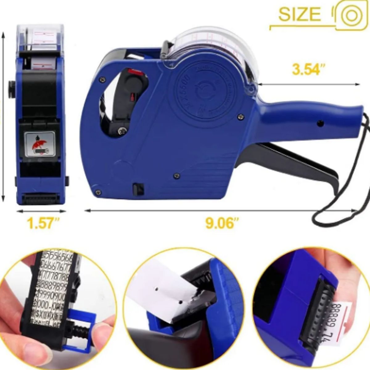 GENERICO - Máquina Pistola Etiquetadora De Precios Mx5500 Duodeli