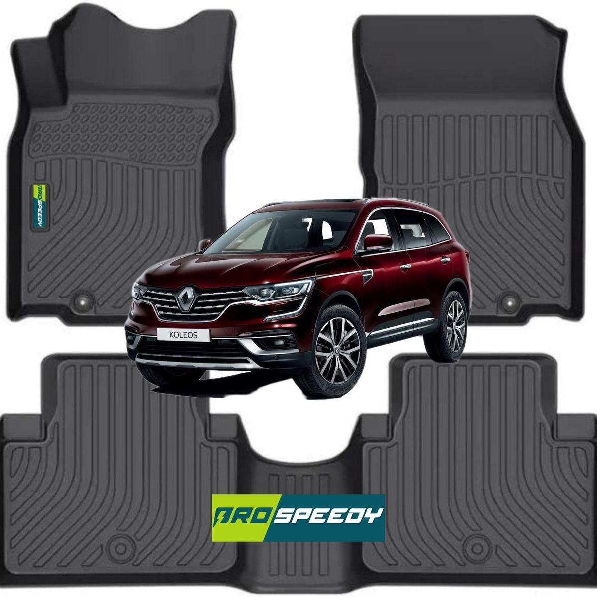 GENERICO - PISOS CALCE PERFECTO PROSPEEDY RENAULT KOLEOS 2017-2023