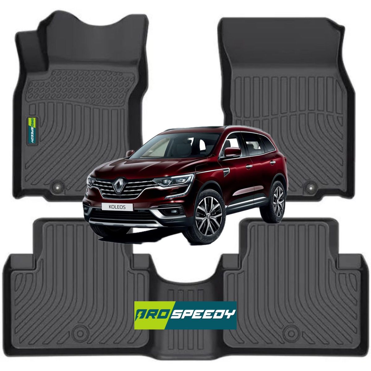 GENERICO - PISOS CALCE PERFECTO PROSPEEDY RENAULT KOLEOS 2017-2023