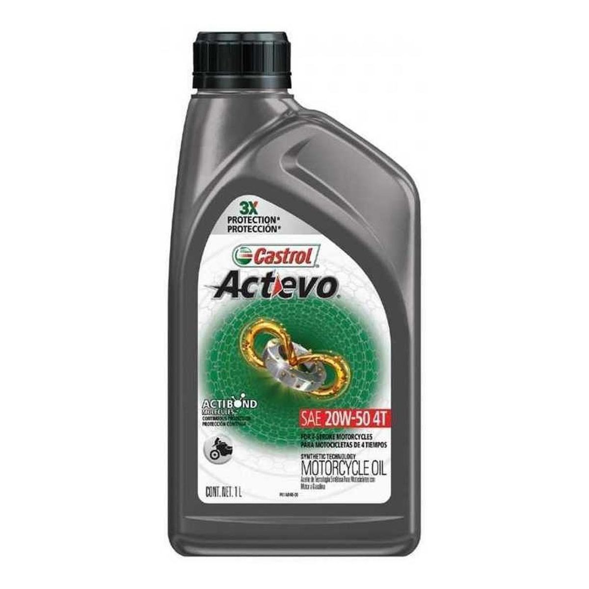 CASTROL - Aceite De Moto Castrol 20w 50 Semi Sintetico 946ml