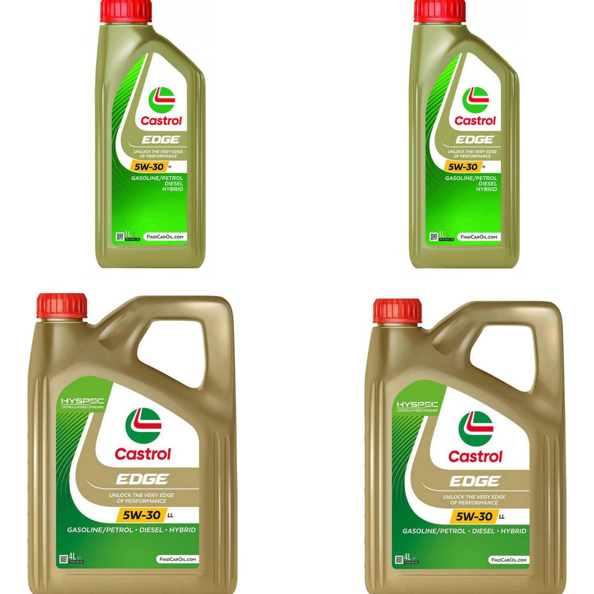 CASTROL - Aceite Motor Castrol 5w30 Sintético 10lt Diesel-bencinero
