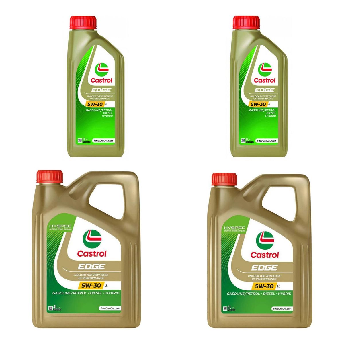 CASTROL - Aceite Motor Castrol 5w30 Sintético 10lt Diesel-bencinero