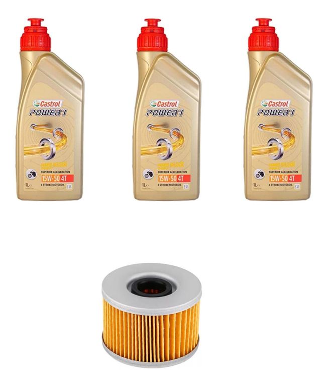 Kit Mantencion Moto Himalayan Bs4 - Bs6 (3l Full + Filtro)