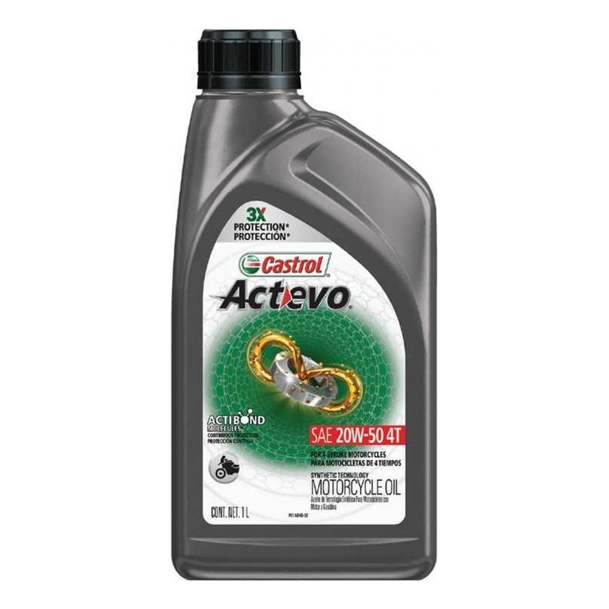CASTROL - Aceite De Moto 20w 50 Castrol Semi Sintetico Original