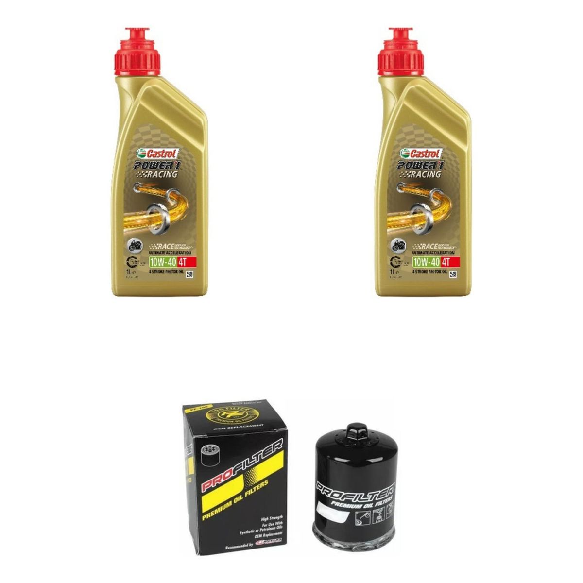 CASTROL - Kit Mantencion Hyosung Gd 250n/gd250r (2lcastrolfull+filtro)