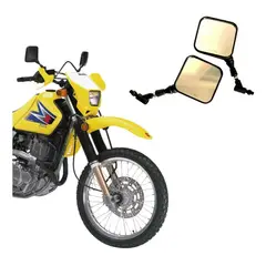 GENERICO - Espejos De Moto Suzuki Dr 200 Dr 350 Dr 400 Dr 650