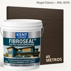 KENT - FIBROCEM SIDING - TINETA 10 LITROS FIBROSEAL™ - NOGAL CLÁSICO
