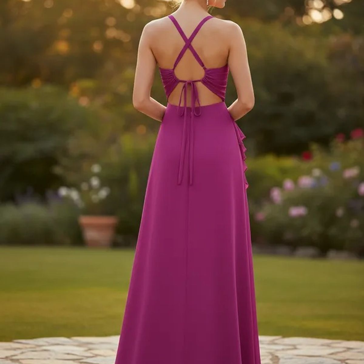 LUNA - Vestido De Fiesta Zambia