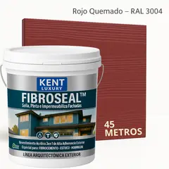 KENT - FIBROCEM SIDING - TINETA 10 LITROS FIBROSEAL™ - ROJO QUEMADO