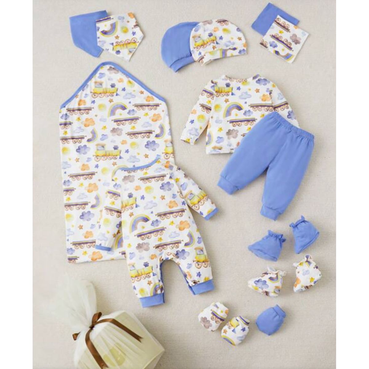 KIRAMA CLOTHING STORE - Set de ropa y accesorios multicolor con dibujos animados para bebés