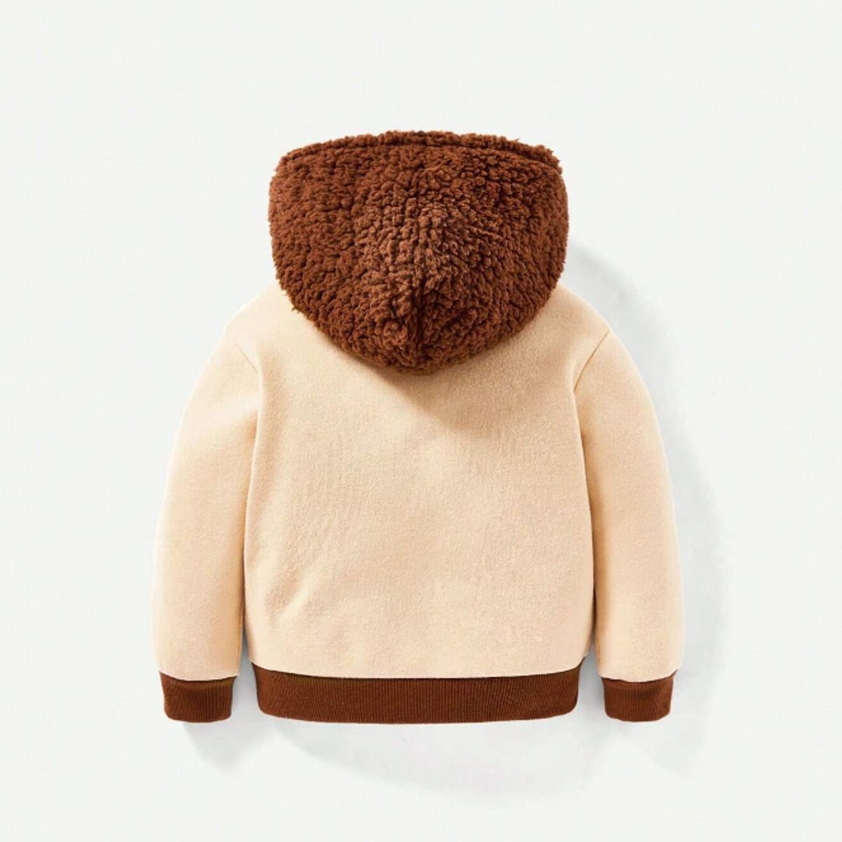 KIRAMA CLOTHING STORE - Set albaricoque de 2 piezas con capucha y parches para chicas