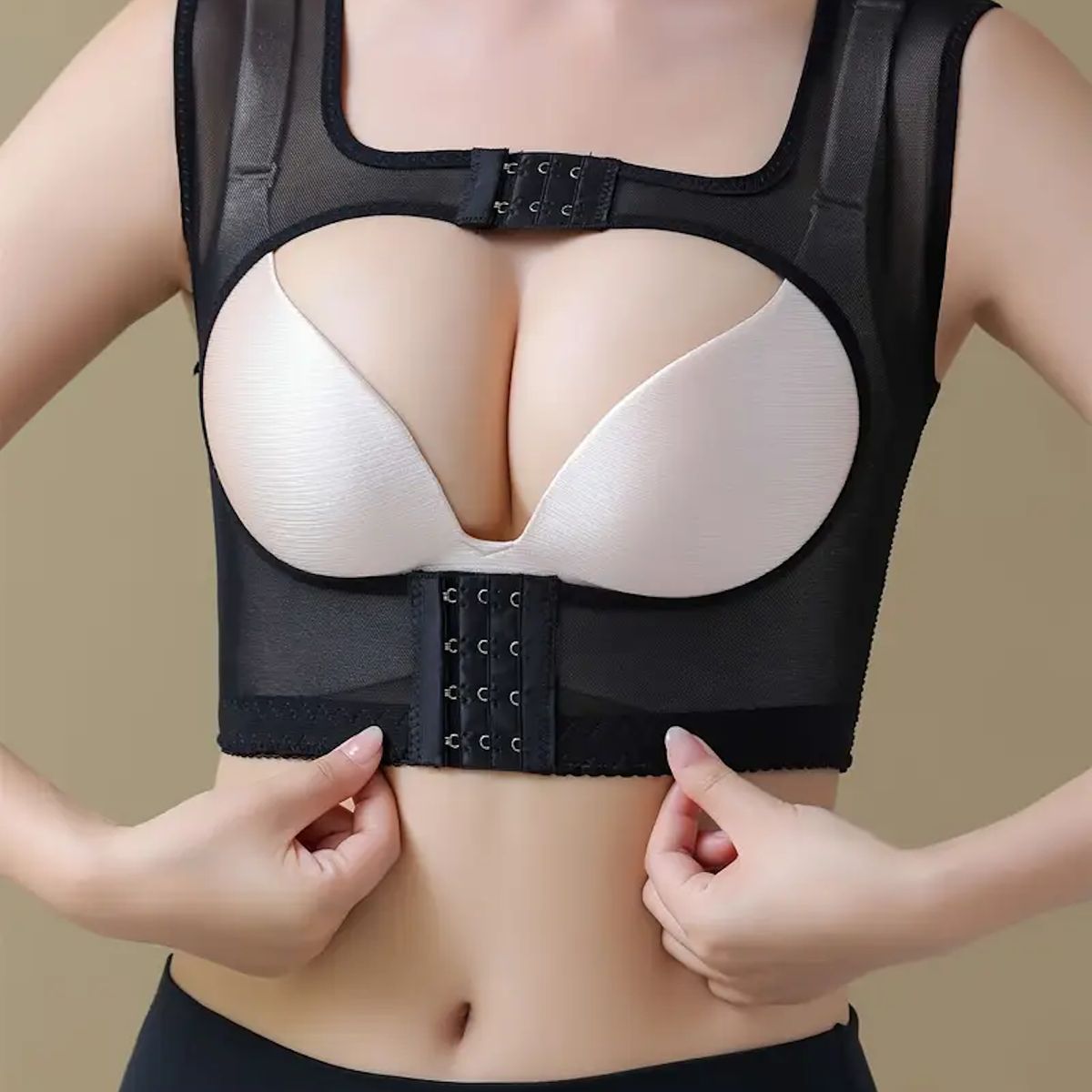 GENERICO - Faja Corrector De Postura Mujer Levanta Pecho Busto M